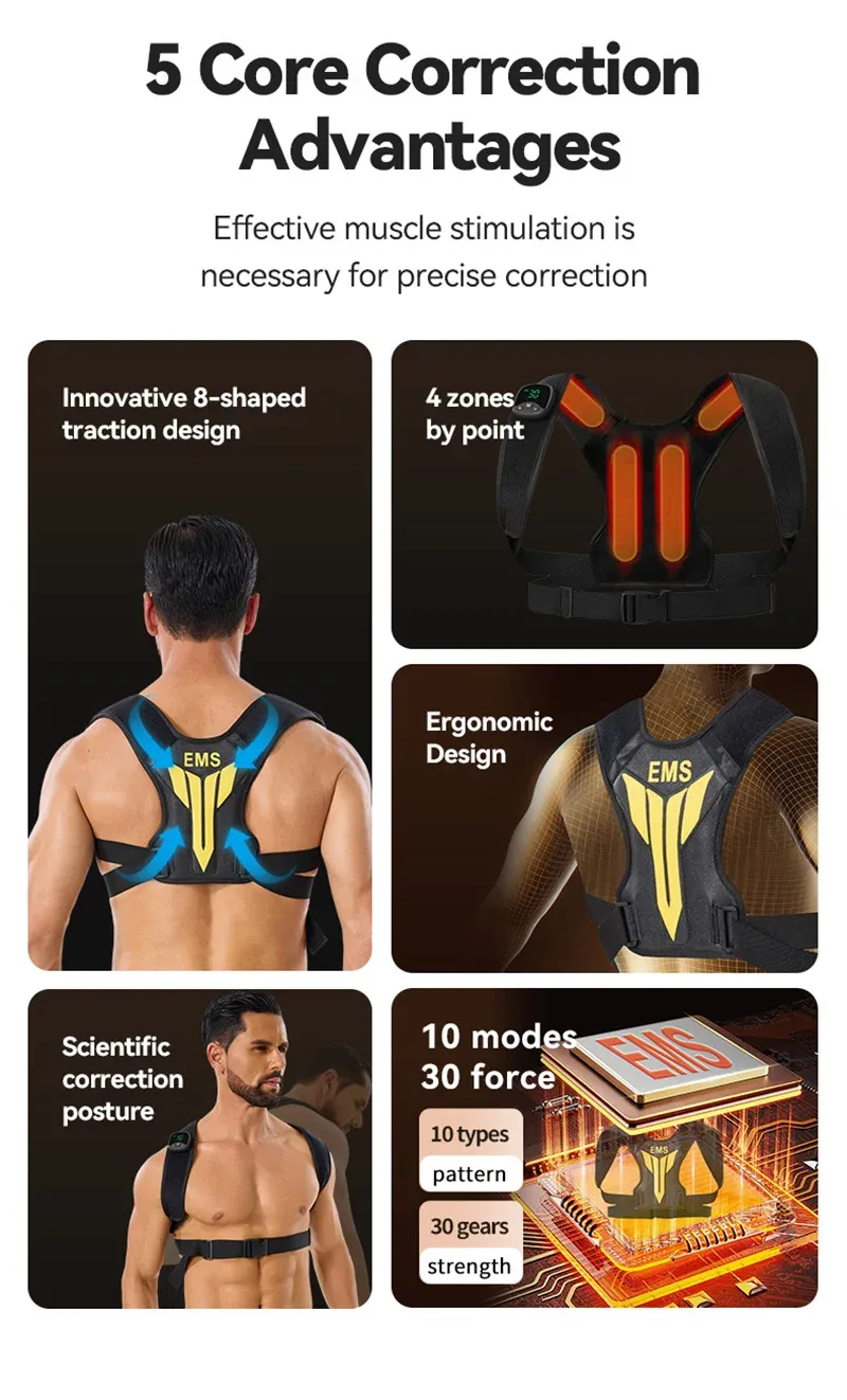 Masseur EMS en situation d'utilisation