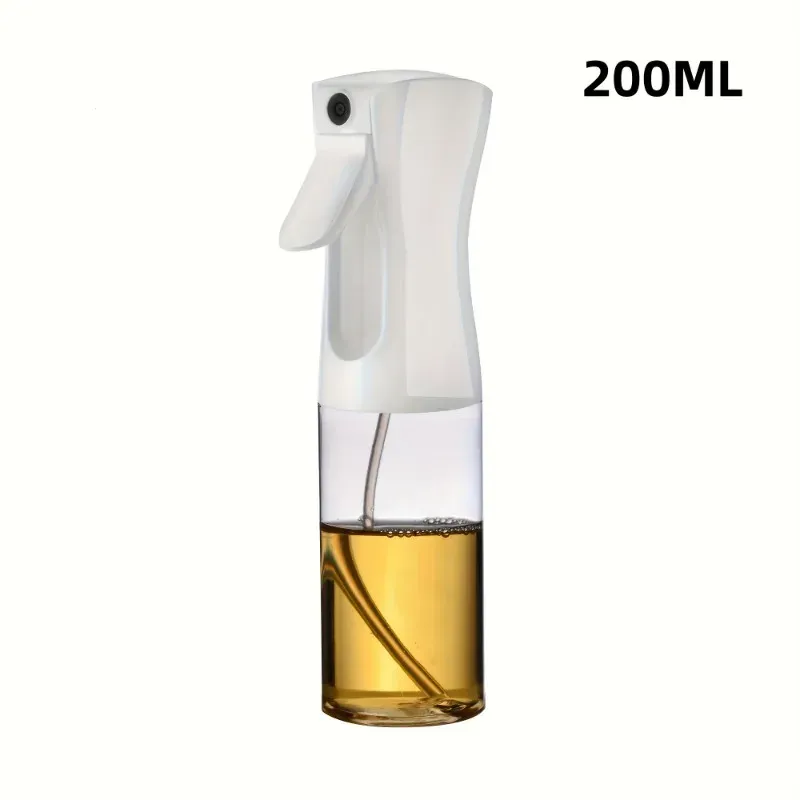Bouteille pulvérisateur d'huile 200/300 ml pour barbecue et cuisine, bouteille vide en plastique pour huile d'olive et vinaigre 10