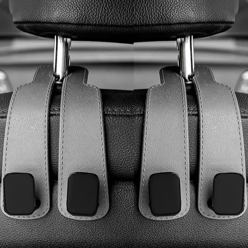 Crochets de fixation pour appuie-tête de voiture, support de sac, organisateur de dossier de siège, clips de fixation automobile. 12