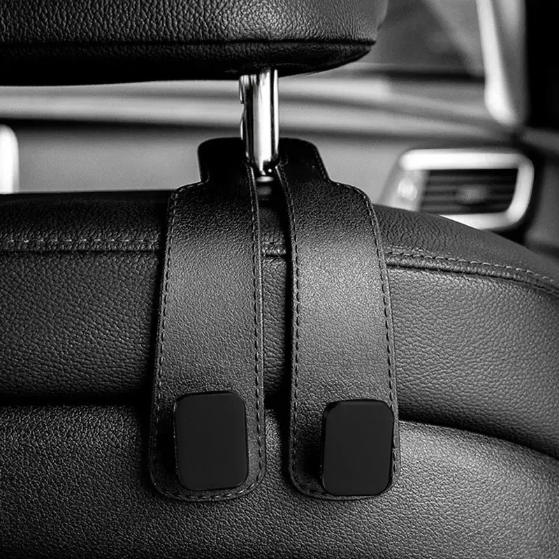 Crochets de fixation pour appuie-tête de voiture, support de sac, organisateur de dossier de siège, clips de fixation automobile. 8