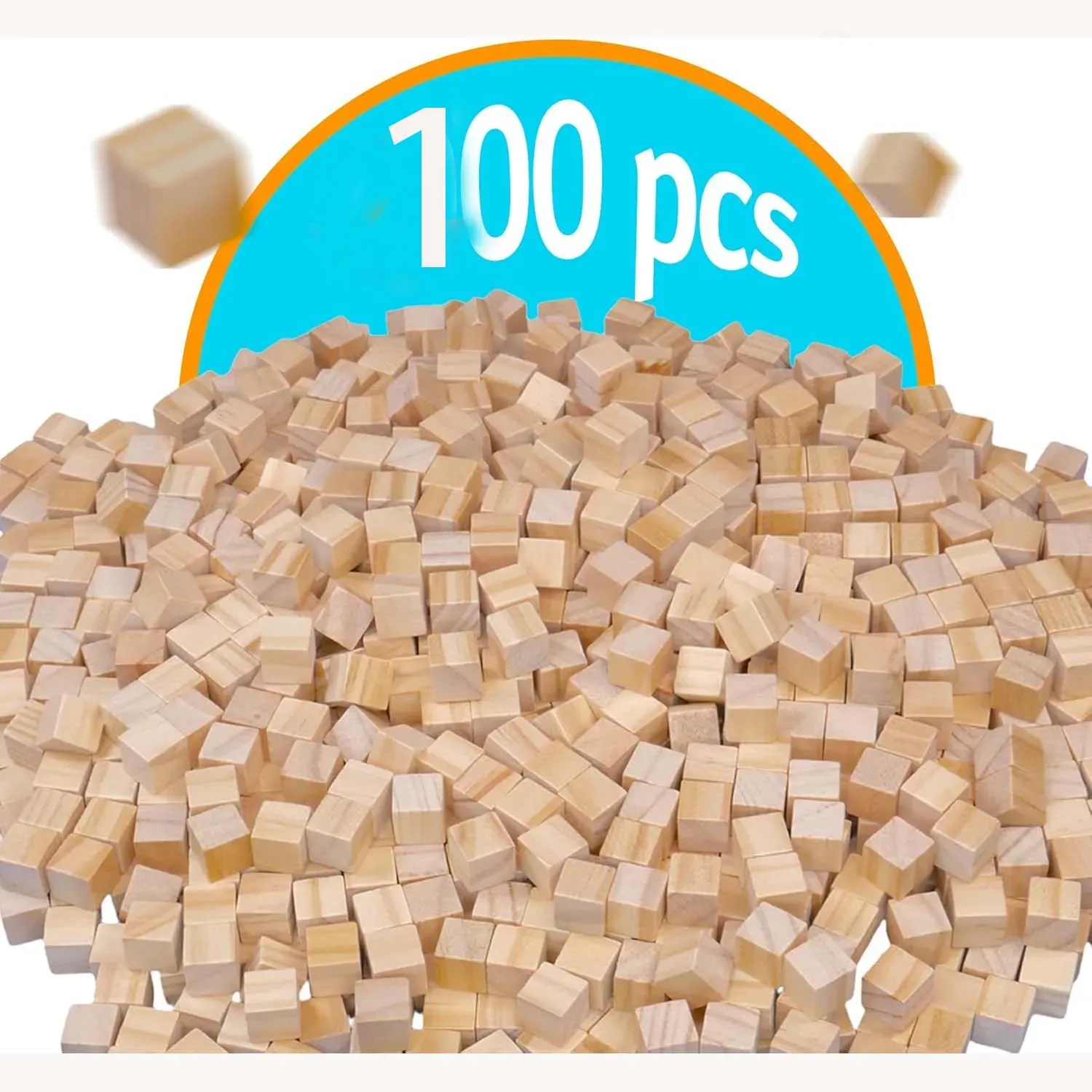 Blocs de bois pour projets d'artisanat