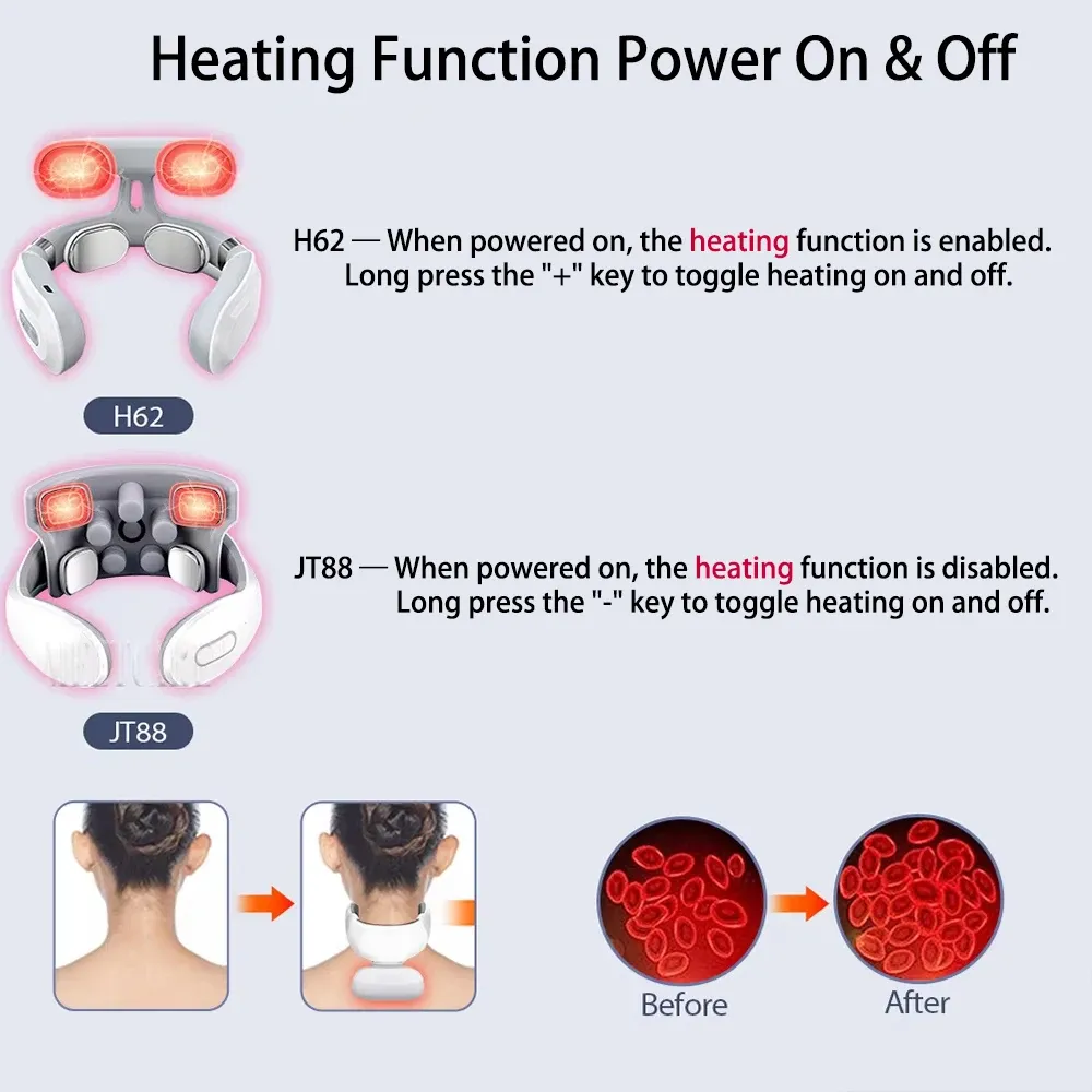 Masseur intelligent pour le dos et la nuque à électrostimulation TENS sans fil 5
