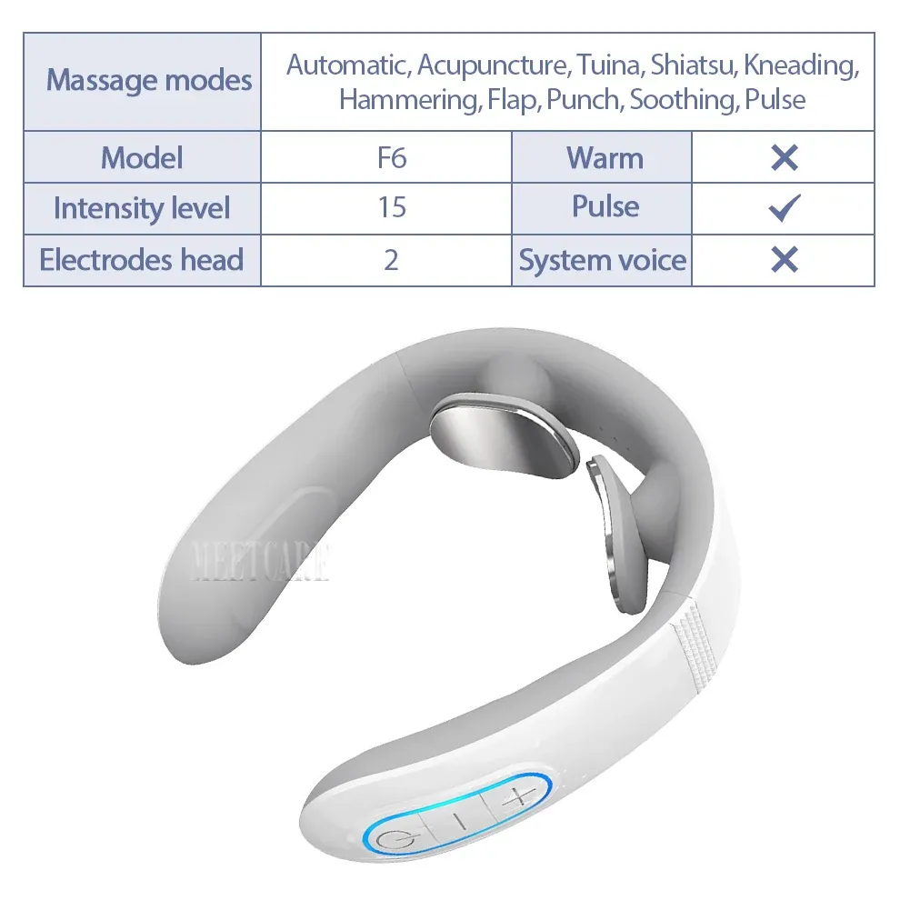 Masseur intelligent pour le dos et la nuque à électrostimulation TENS sans fil 7