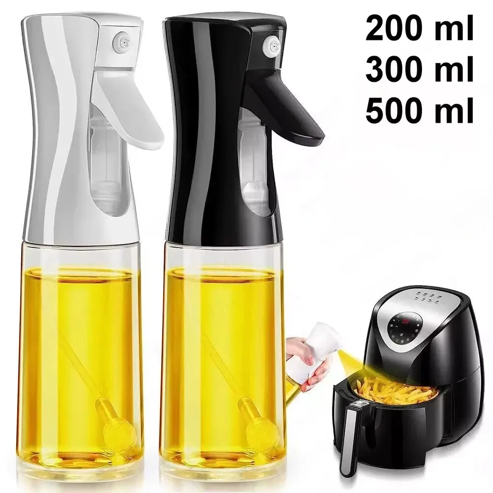 Pulvérisateur d'huile pour la cuisine - Distributeur d'huile d'olive avec vaporisateur, réutilisable, qualité alimentaire