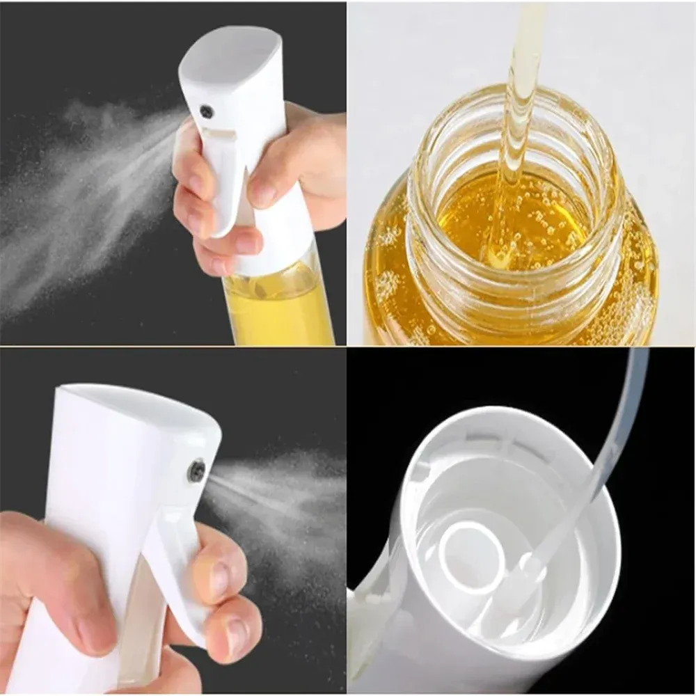 Pulvérisateur d'huile pour la cuisine - Distributeur d'huile d'olive avec vaporisateur, réutilisable, qualité alimentaire 3