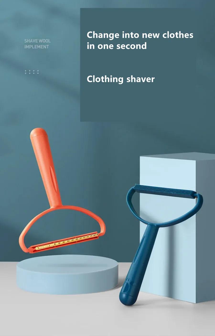 Dissolvant de peluches portable en situation