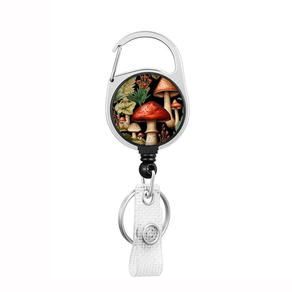 Porte-badge rétractable avec cordon et clip 8