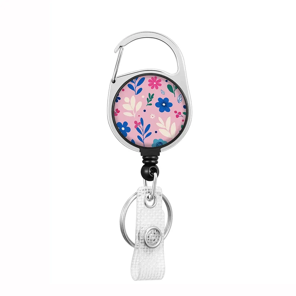 Porte-badge rétractable avec cordon et clip 20