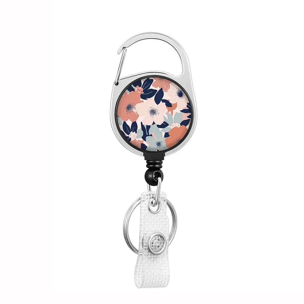 Porte-badge rétractable avec cordon et clip 17