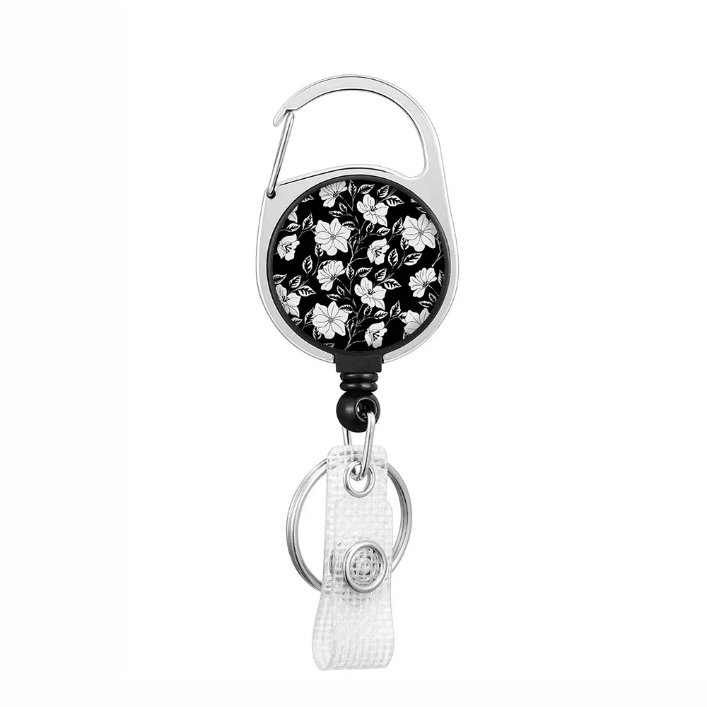 Porte-badge rétractable avec cordon et clip 13