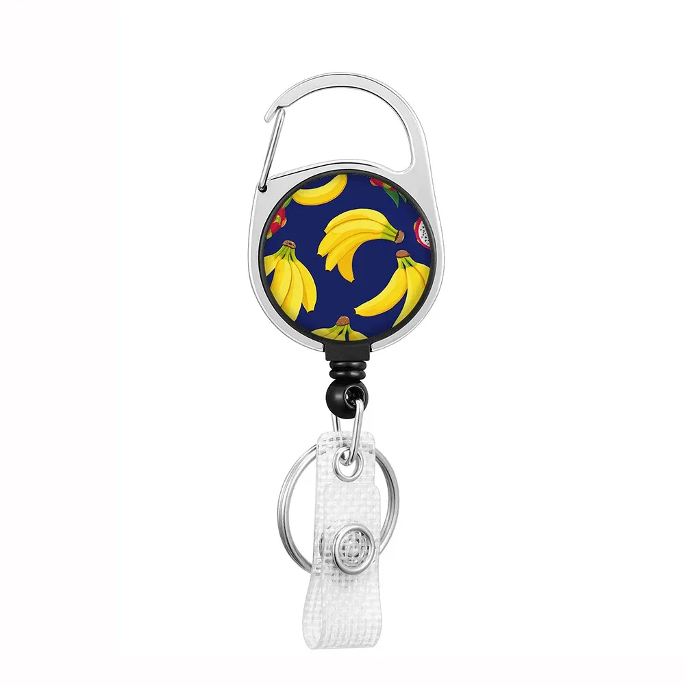 Porte-badge rétractable avec cordon et clip 11