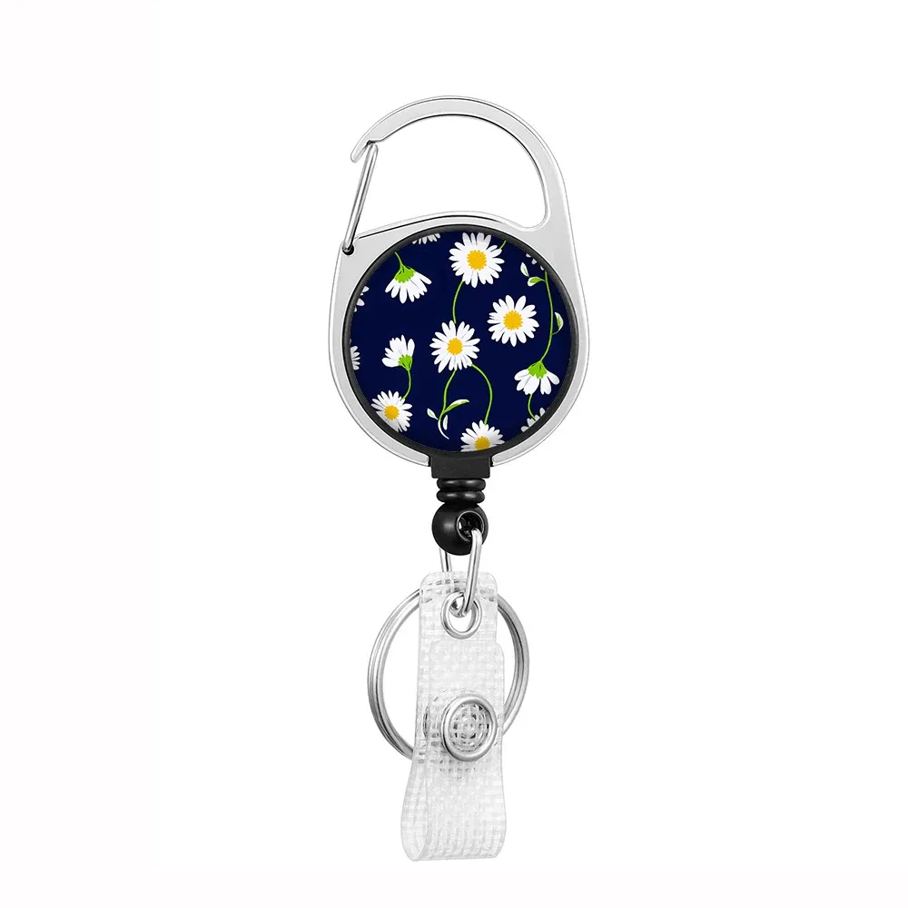 Porte-badge rétractable avec cordon et clip 10