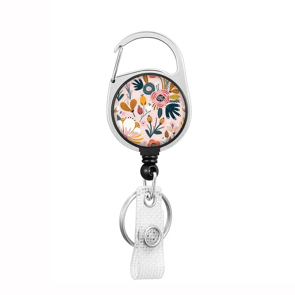 Porte-badge rétractable avec cordon et clip 9