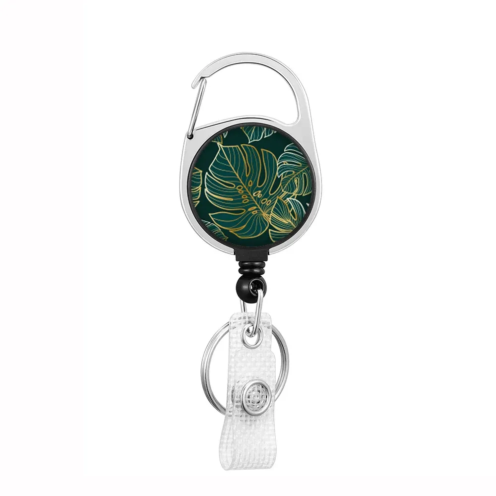 Porte-badge rétractable avec cordon et clip 38
