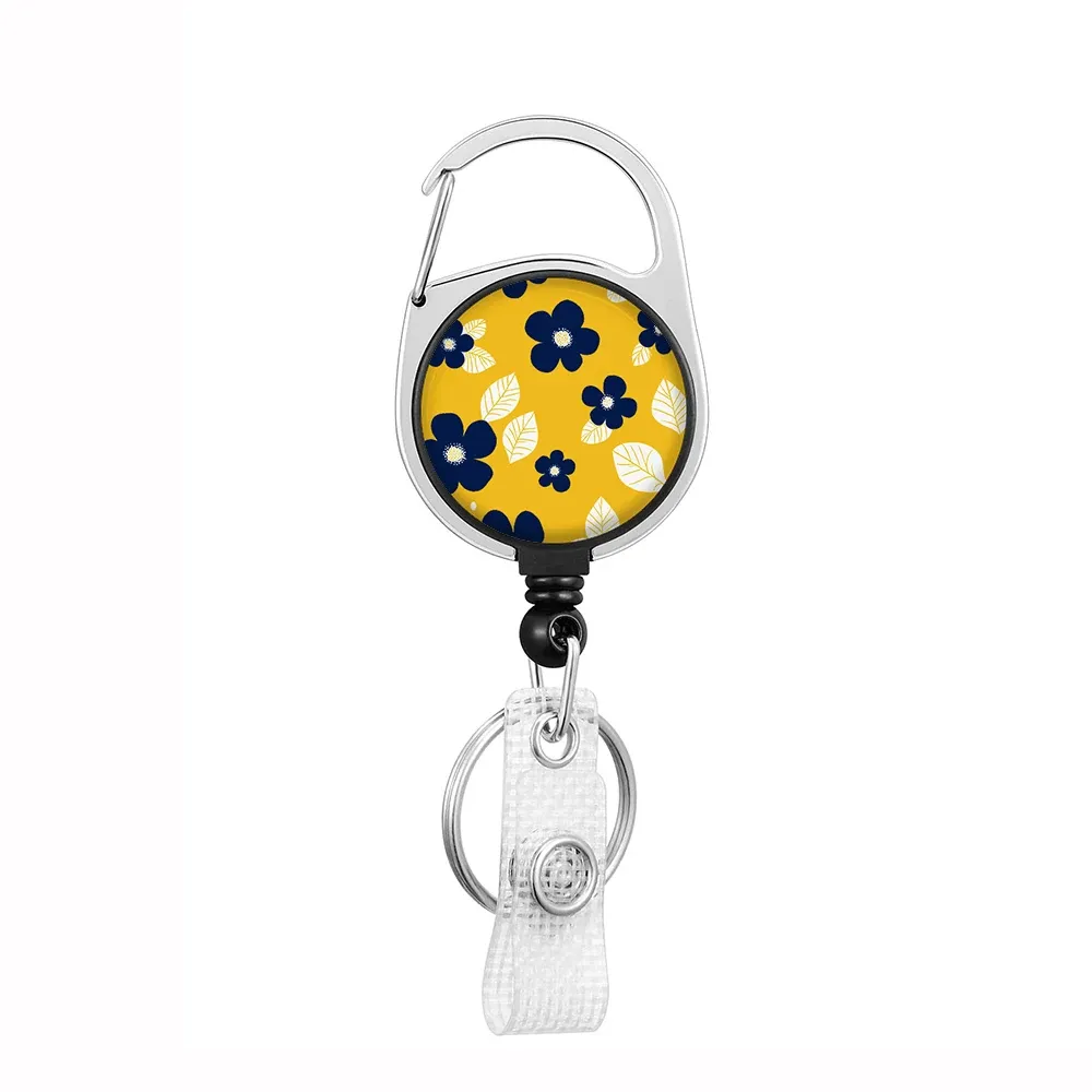 Porte-badge rétractable avec cordon et clip 30