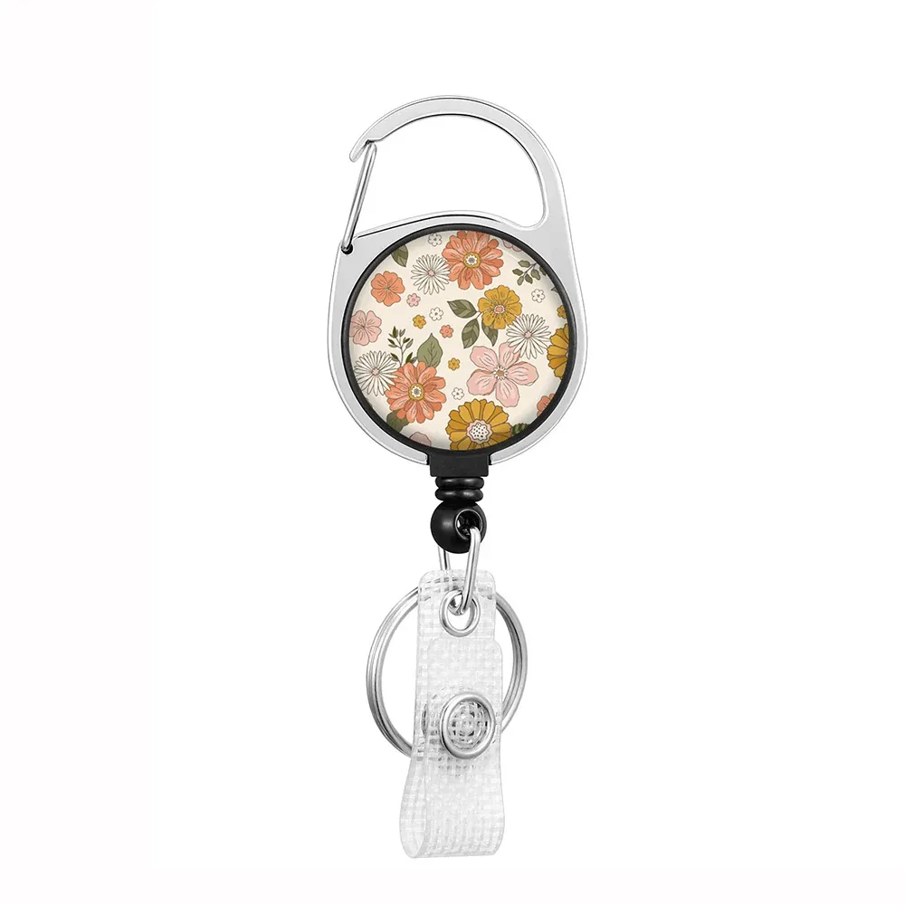 Porte-badge rétractable avec cordon et clip 29