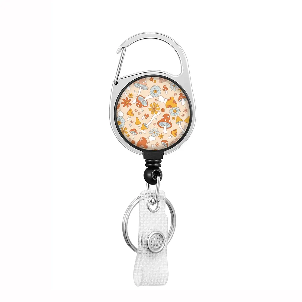 Porte-badge rétractable avec cordon et clip 27