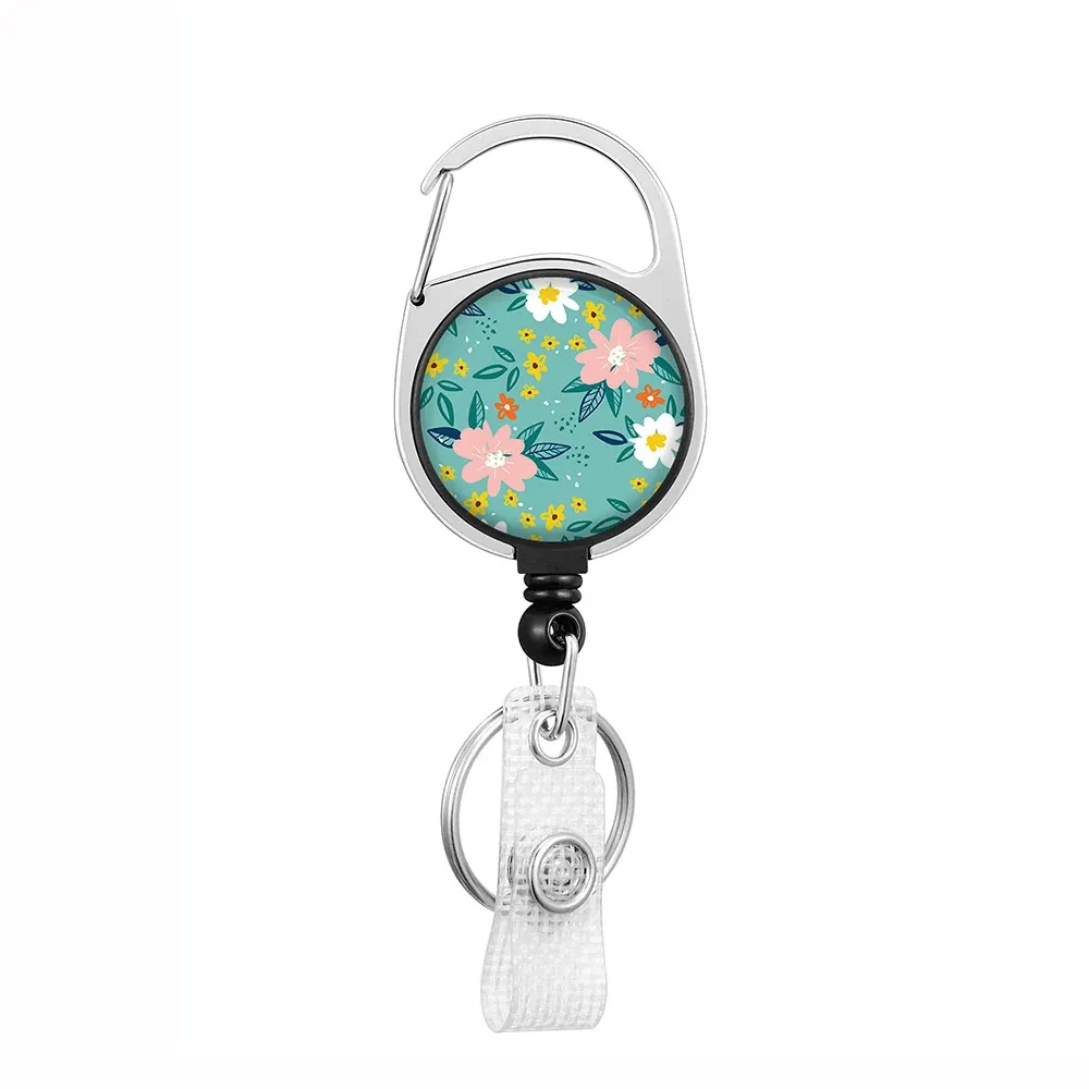 Porte-badge rétractable avec cordon et clip 49