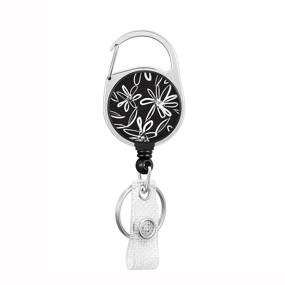 Porte-badge rétractable avec cordon et clip 43