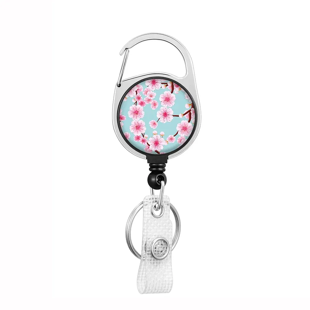 Porte-badge rétractable avec cordon et clip 41
