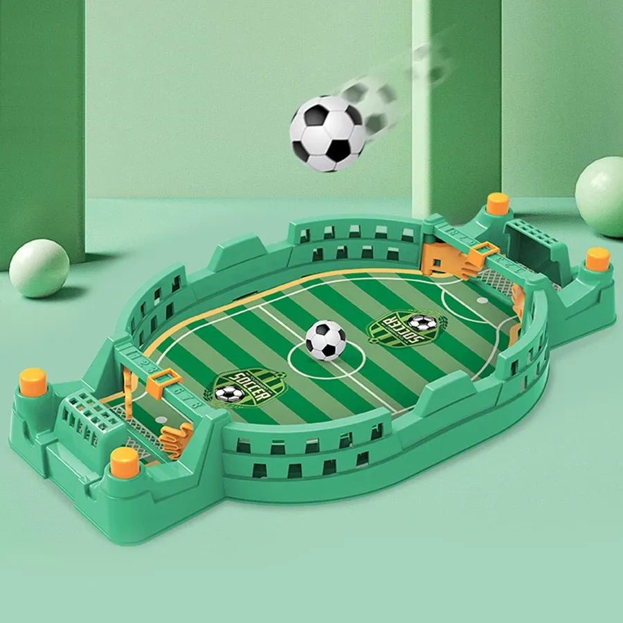 Mini jeu de table de football britannique à catapulte, avec ballons de football, jeu de sport de compétition pour le bureau, jouet pour jeu en famille 8