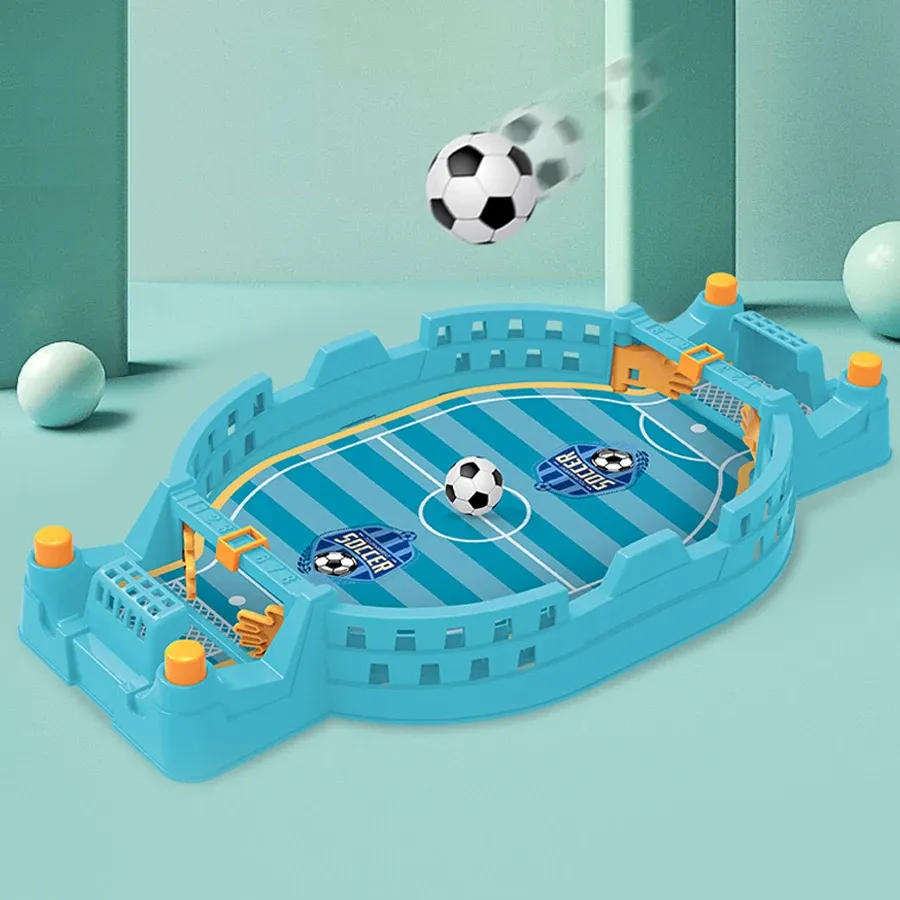 Mini jeu de table de football britannique à catapulte, avec ballons de football, jeu de sport de compétition pour le bureau, jouet pour jeu en famille 7
