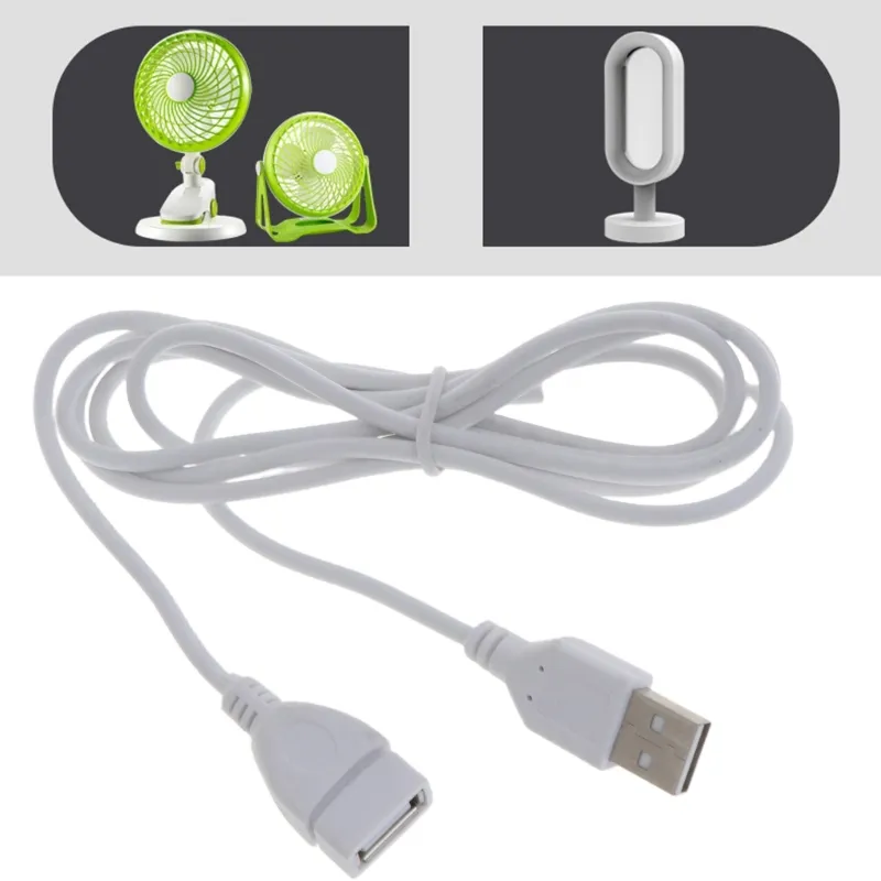 Câble d'extension USB en situation sur un bureau