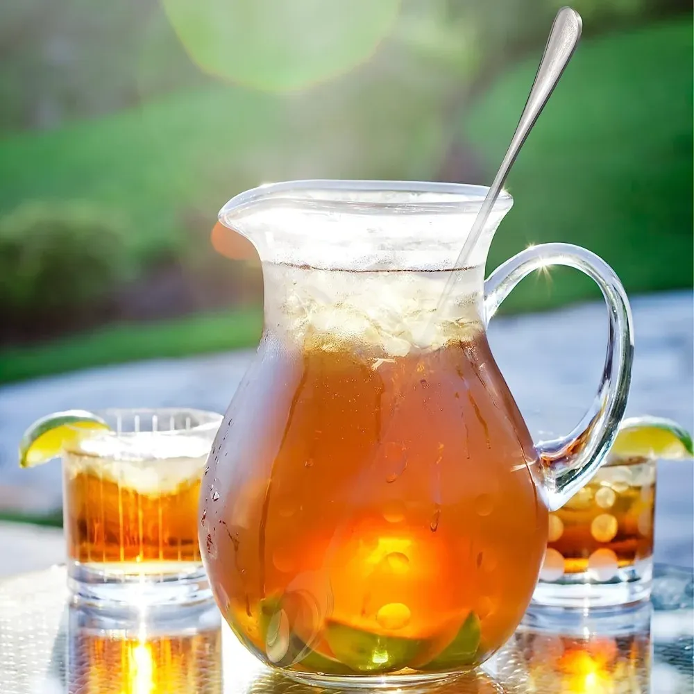 Cuillères à thé glacé en acier inoxydable, présentation du lot de deux