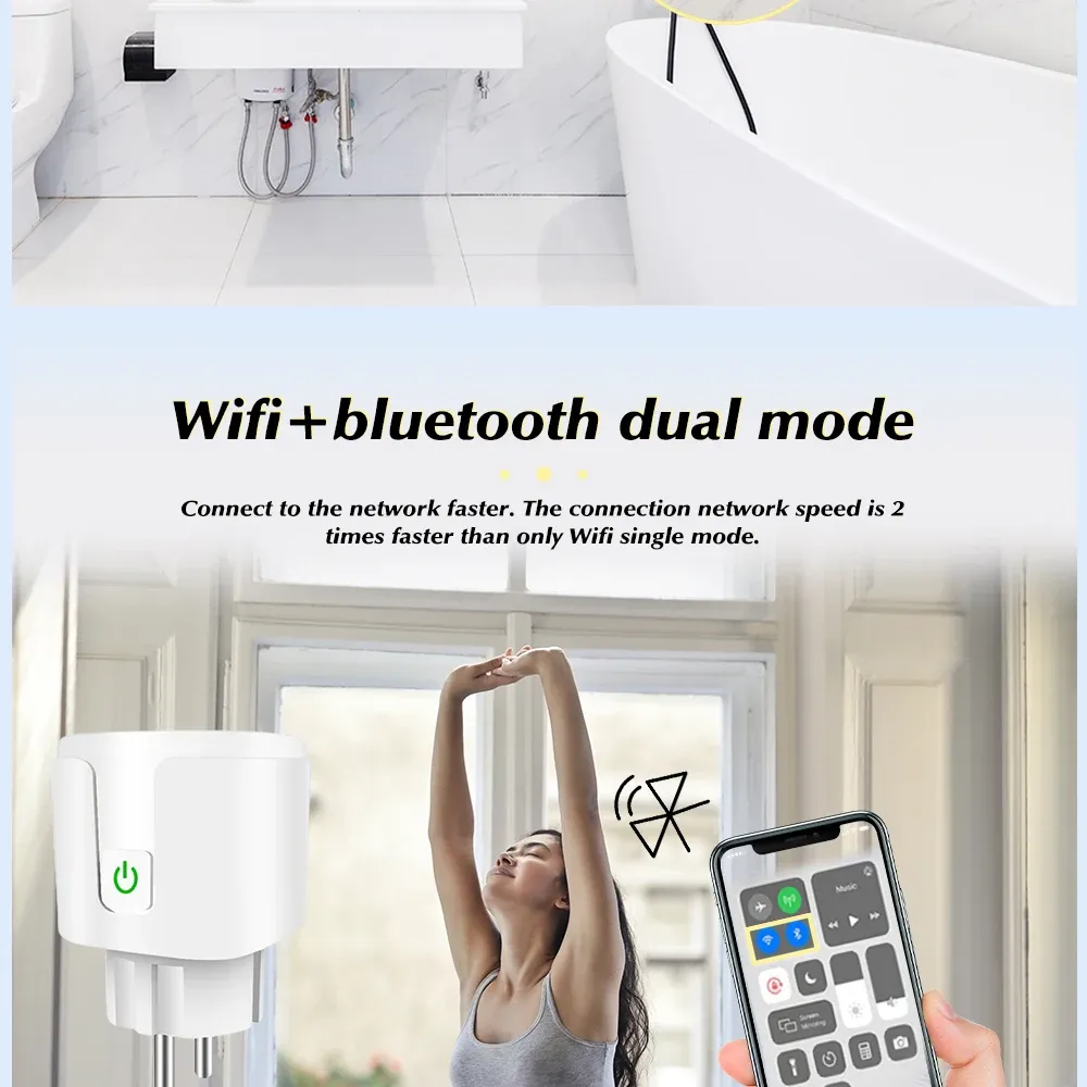 Prise intelligente, design et finition