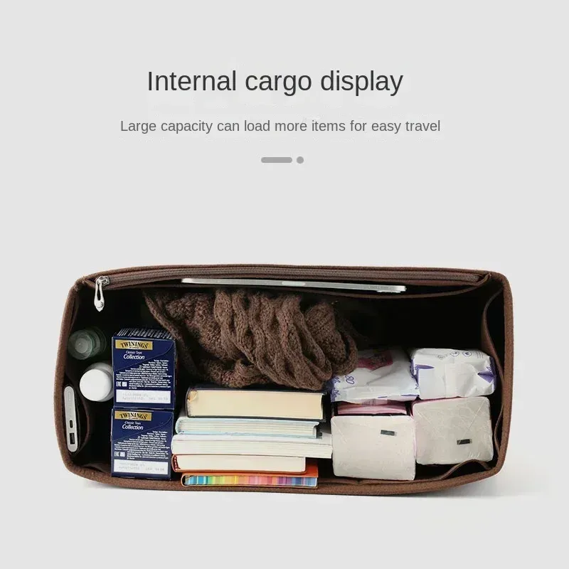 Organisateur de sac de voyage grande capacité, doublure compatible Keepall 45, 50, 55 et 60 3