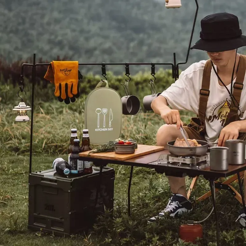 Sac de voyage portable pour barbecue, détail des finitions
