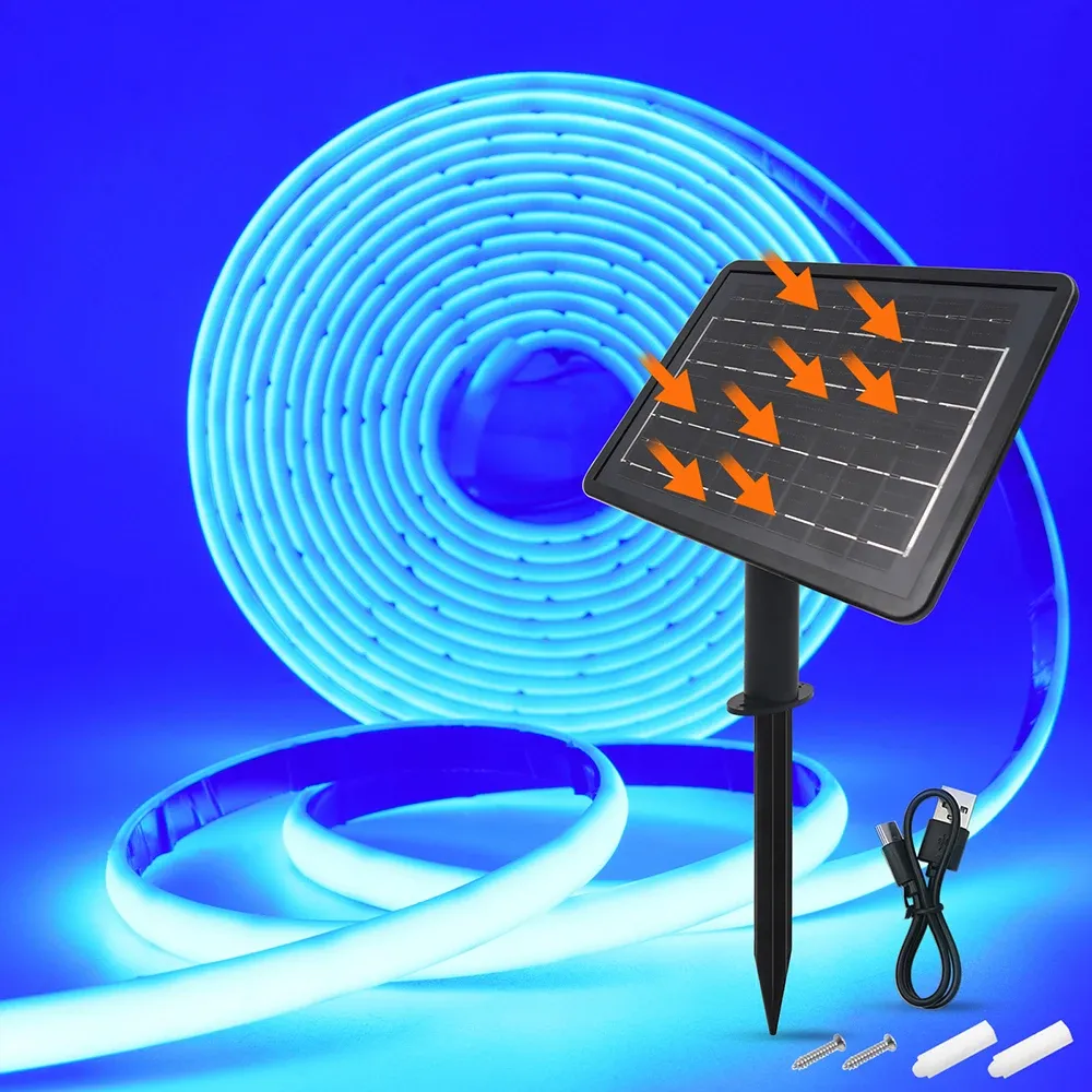 Bande néon flexible en intérieur