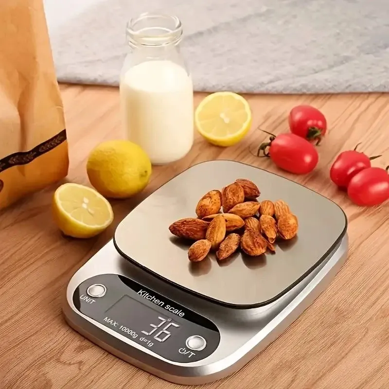 Vue détaillée de la balance de cuisine
