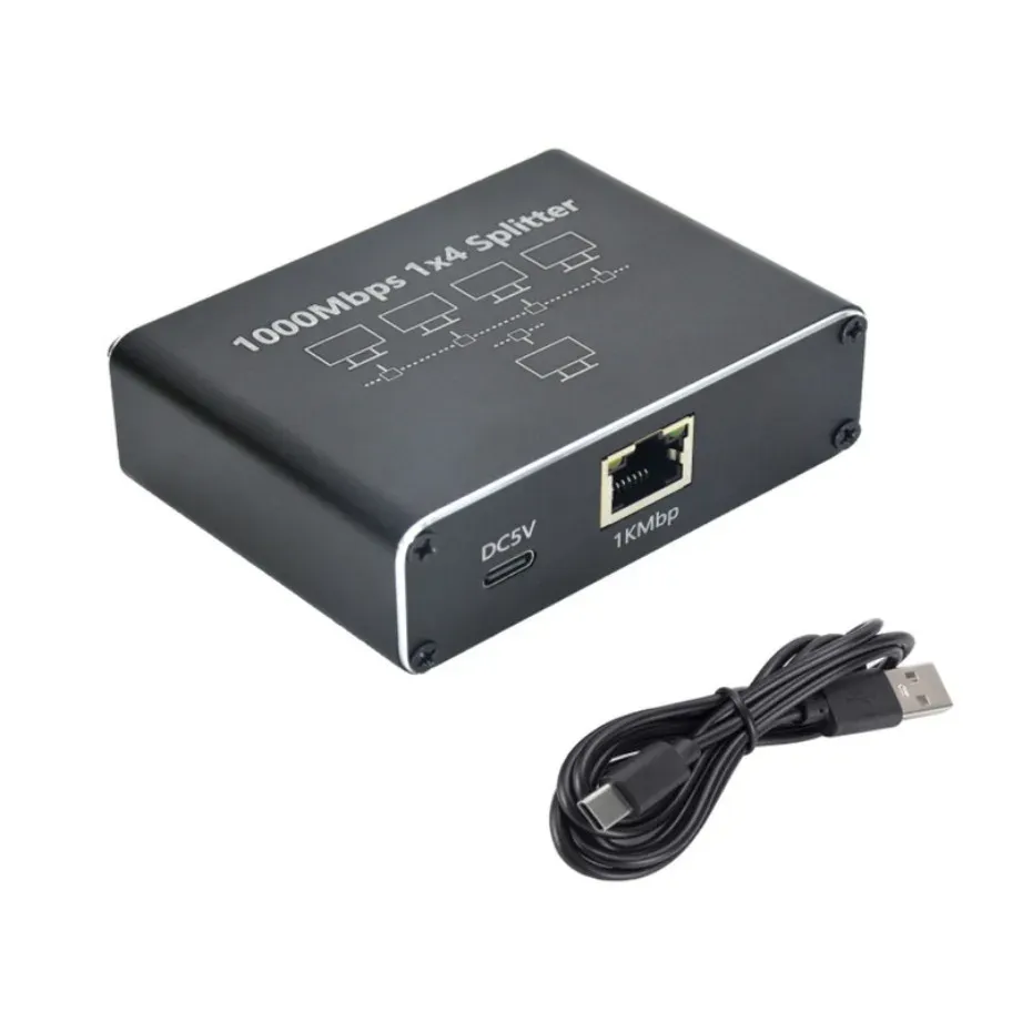 Répartiteur Ethernet RJ45, installation