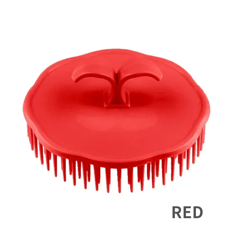 Peigne noir pour cheveux, masseur de cuir chevelu, peigne rond pour femmes et hommes, brosse de douche, lavage du cuir chevelu, outil de nettoyage des cheveux, 1 pièce 8