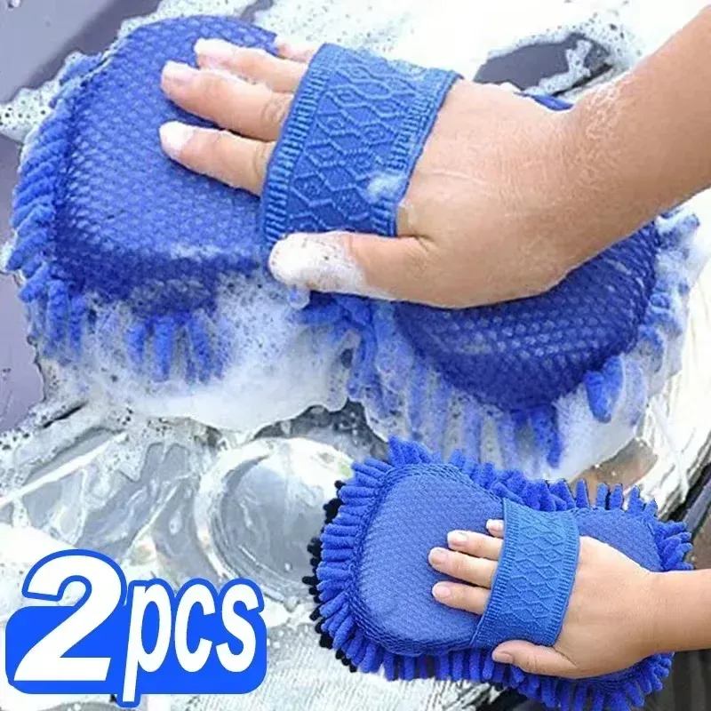 Détail du kit de nettoyage microfibre
