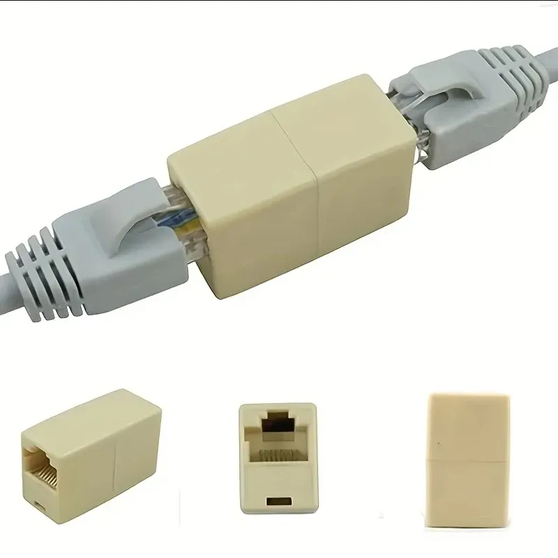 Connecteur RJ45 pour câble réseau Ethernet, détail