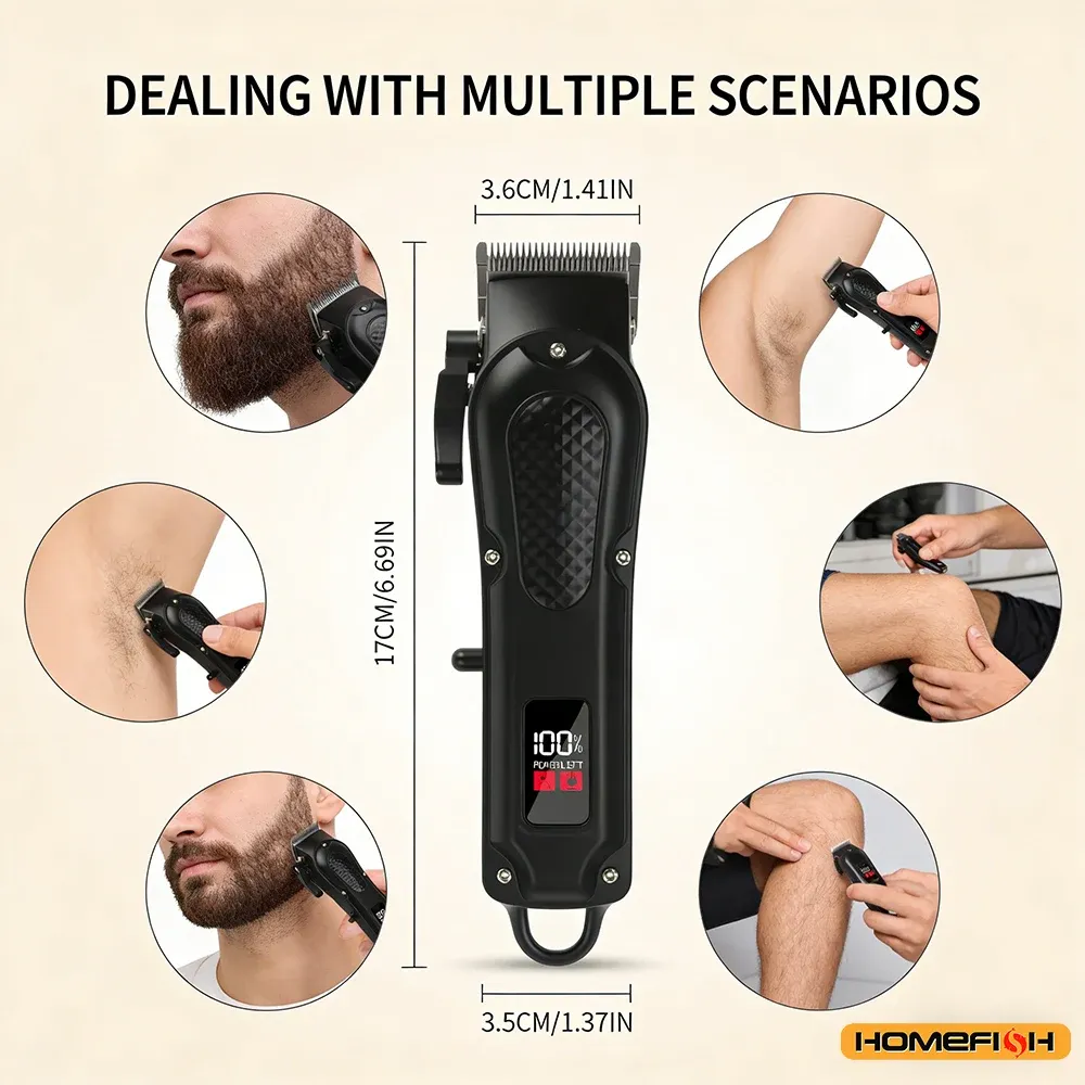 Tondeuse à cheveux et barbe, présentation complète