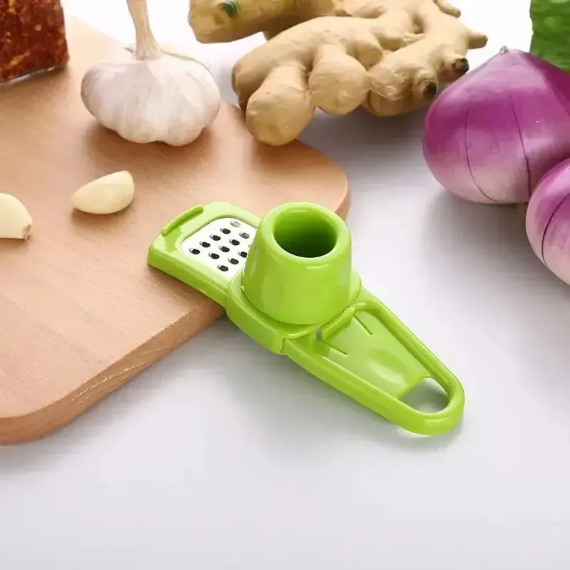 Mini Presse-Purée Manuel Créatif, Ustensile de Cuisine, Vert 2