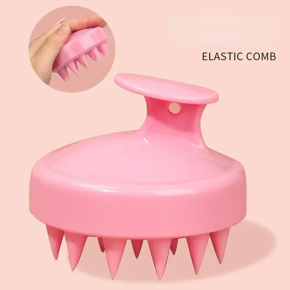 Brosse de massage du cuir chevelu, finition de la coque