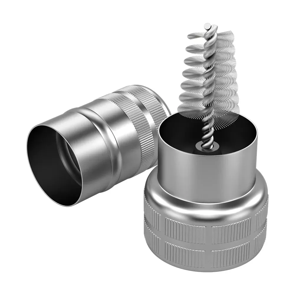 Brosse métallique pour nettoyage des bornes de batterie automobile et élimination de la corrosion 2