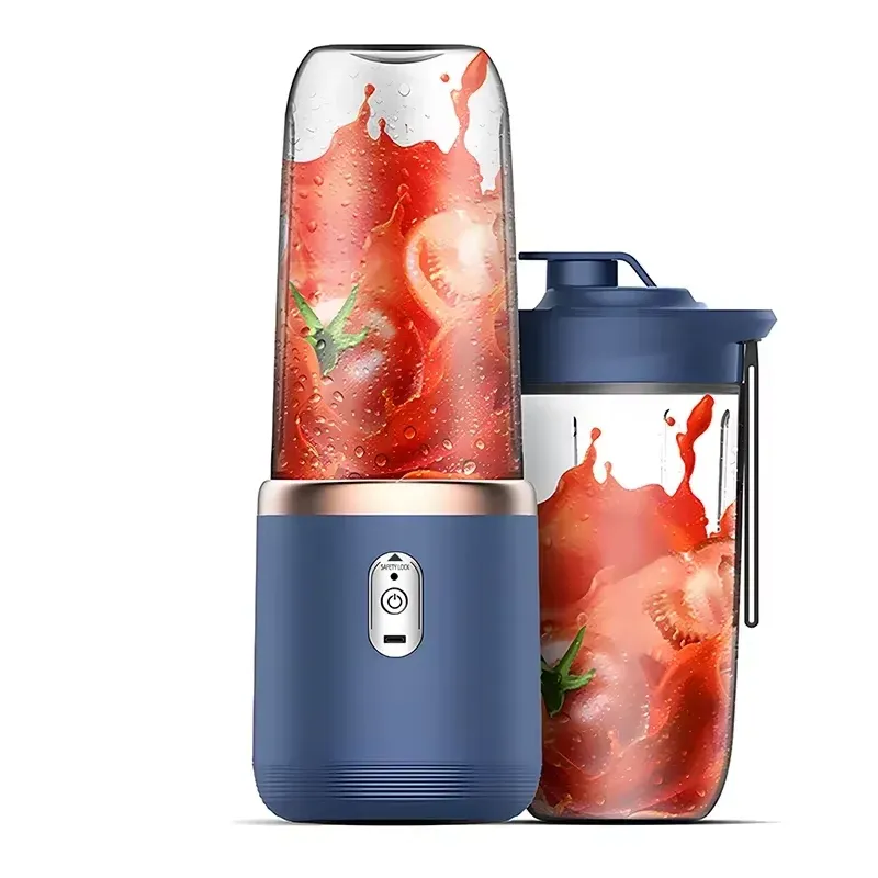 Mixeur Portable Électrique 6 Lames Multifonction pour Jus Frais, Smoothies, Glace Pilée et Préparation Culinaire 7