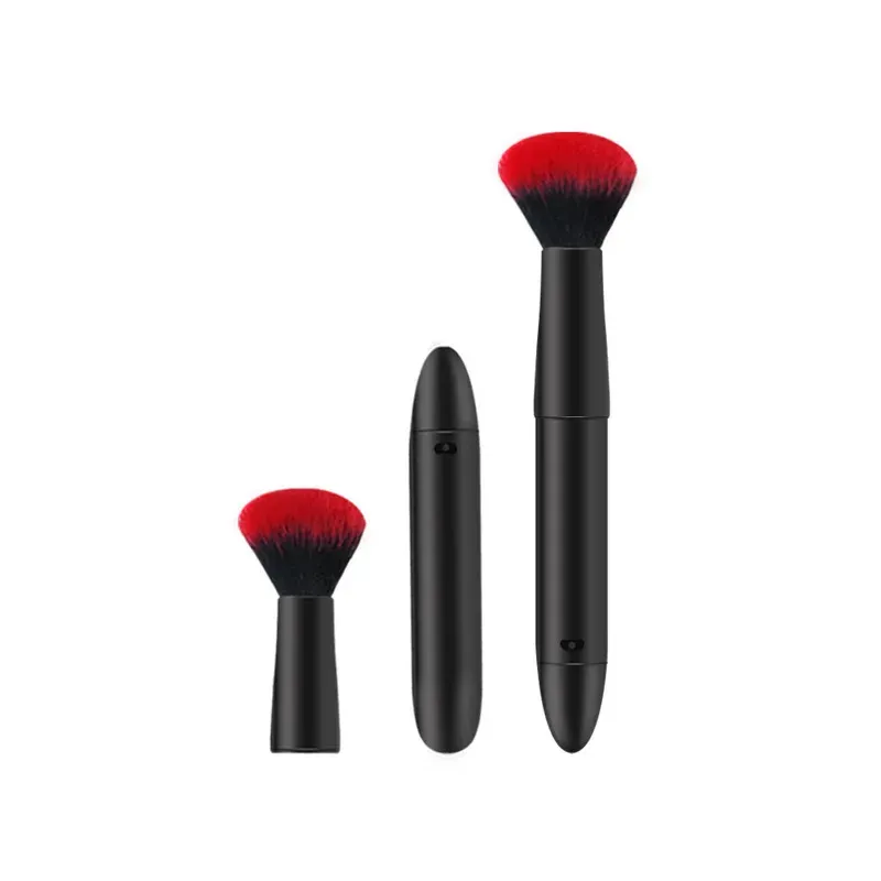 Brosse de maquillage électrique pour poudre libre et blush, 10 vitesses, rechargeable - Image 1