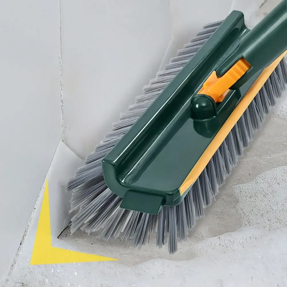 Brosse de nettoyage rotative pour sols, vue latérale