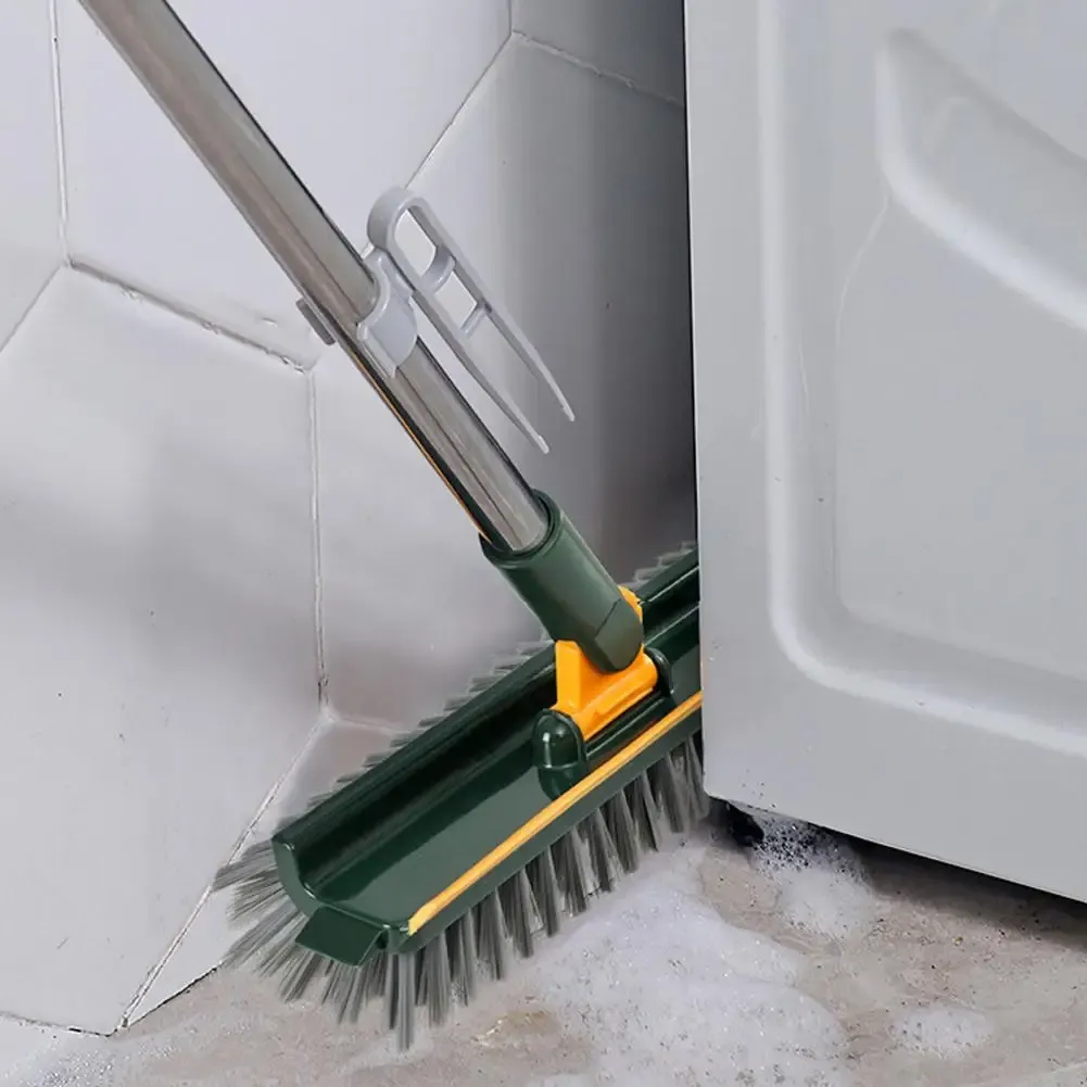 Brosse de nettoyage rotative pour sols, finition
