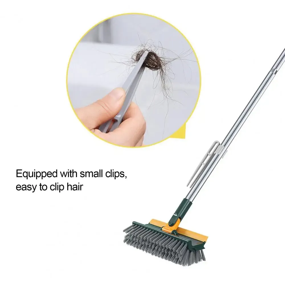 Brosse de nettoyage rotative pour sols, vue rapprochée