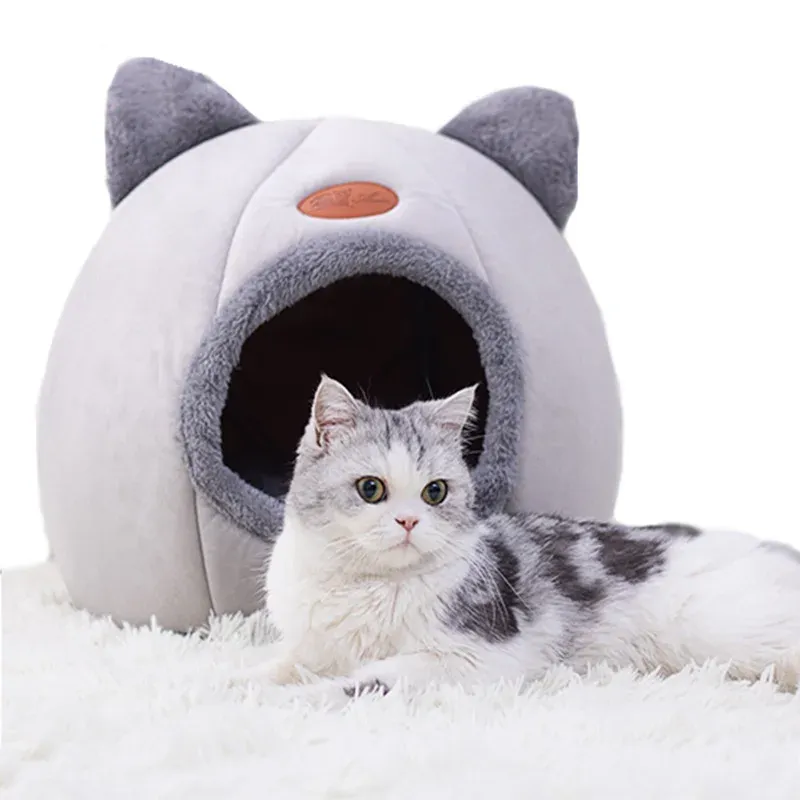 Lit pour chat avec animal de compagnie