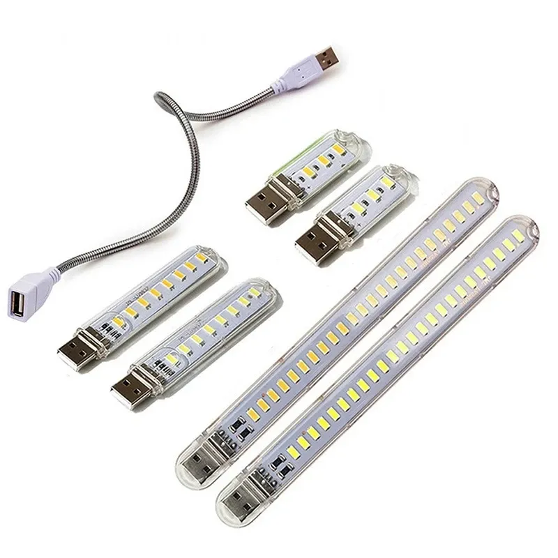 Veilleuse USB compacte en situation d'éclairage