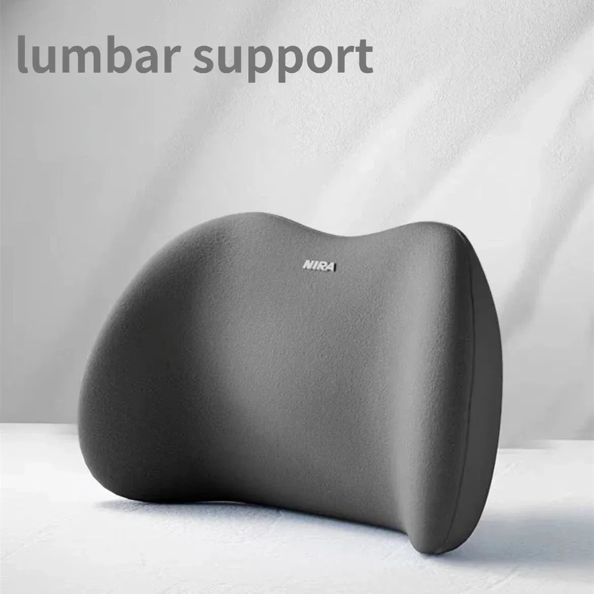 Coussin de voiture en mousse à mémoire de forme pour cou et lombaires 11