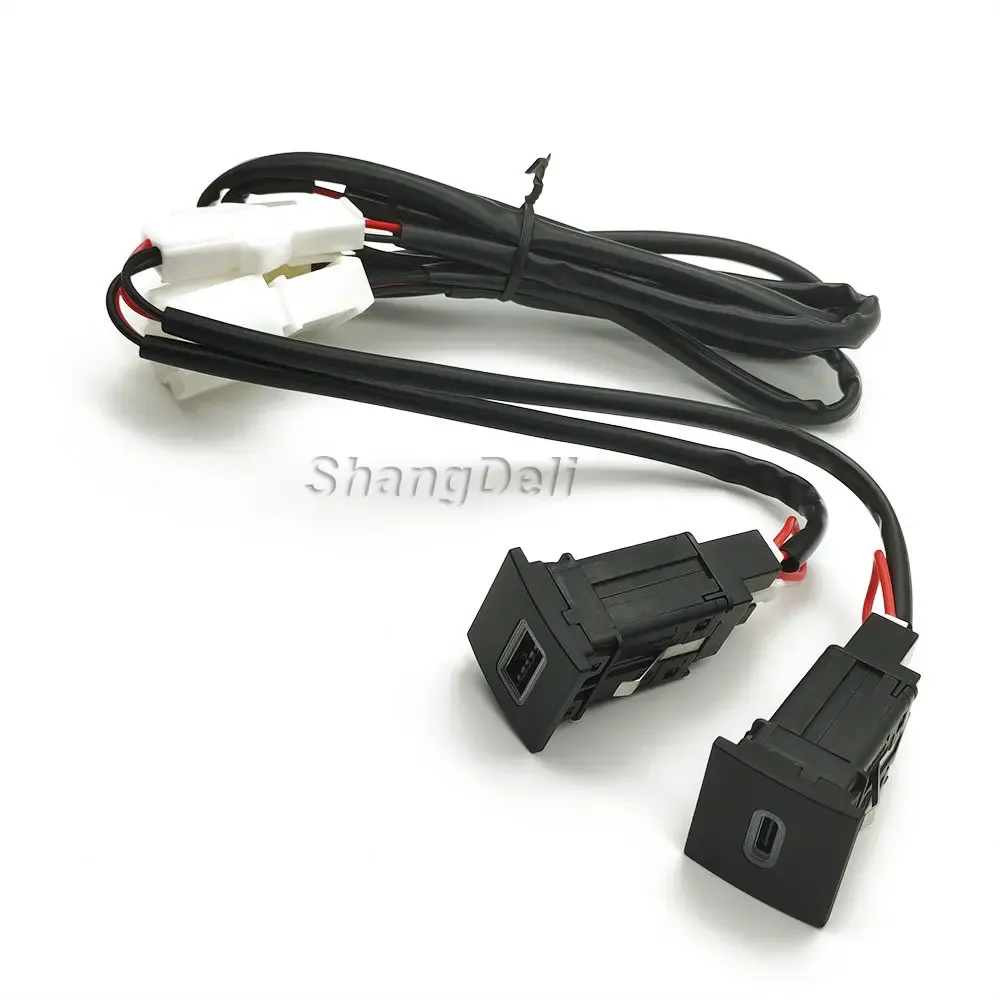 Chargeur USB de voiture PD QC3.0 ambiance